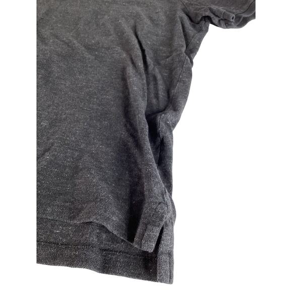 Polo Ralph Lauren Mens L Classic Polo Shirt Short Sleeve Dark Gray Logo - Picture 5 of 6